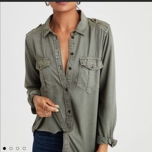 American Eagle Army Shirt.